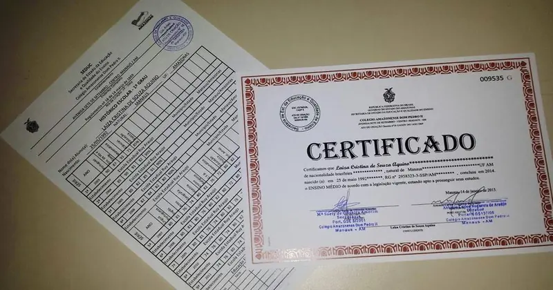 Comprar Certificado de Conclusão do Ensino Médio